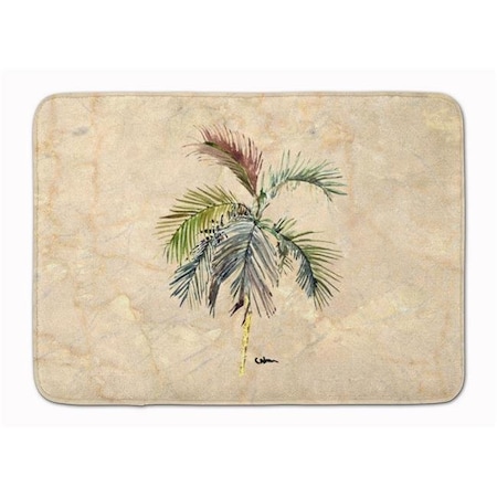 Carolines Treasures Carolines Treasures 8483RUG Palm Tree Machine Washable Memory Foam Mat 8483RUG